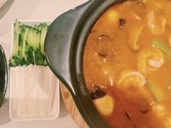 番茄汤牛肉剪刀面-九毛九西北菜(番禺万达店)