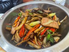 干锅茶树菇-汉思肴 热面皮(虬江路店)
