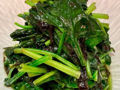有机菠菜炒紫菜-喜鼎海胆水饺(平安金融中心店)