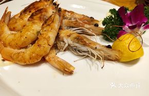 Lemon-Glazed Butterfly Shrimp