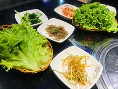 生菜-青松馆韩国料理(香港中路佳世客店)