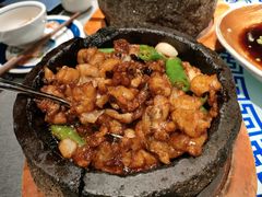 石锅杭椒牛蛙-桂满陇·西湖船宴(平安金融中心店)