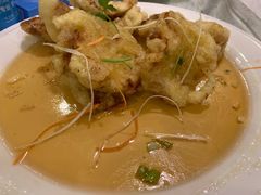 传统锅包肉-黄家饺子东北特色菜馆(湖滨商业街店)