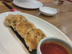 香煎虾饼-双合园·海鲜水饺青岛菜(万佳广场店)