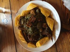 排骨炖豆角-闯关东东北农家菜(崂山石老人店)