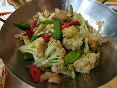 干锅有机花菜-阿英煲(凉城路店)