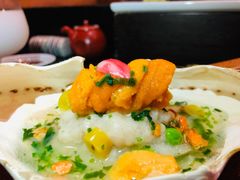 海胆蒸蟹-松涛日本料理