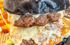 Double Cheeseburger with Hand-cut Fries