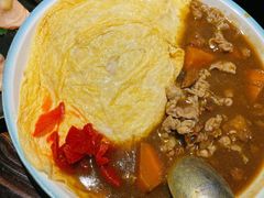 咖喱肥牛蛋包饭-鸟鹏烧鸟居酒屋(熙龙湾店)
