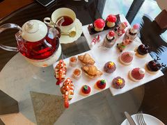 -The Lounge大堂酒廊·咖啡·沙拉·下午茶(金茂深圳JW万豪酒店)