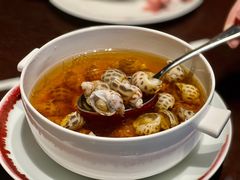 古越陈酿煮花螺-杭州西子湖四季酒店·金沙厅