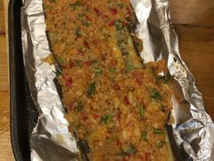 料理烤特色茄子-老东镇啤酒屋海鲜加工·蒸汽海鲜·海鲜烧烤(台东店)