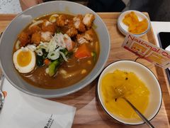 炸鸡块咖喱乌冬面-池奈·咖喱蛋包饭(熙地港店)