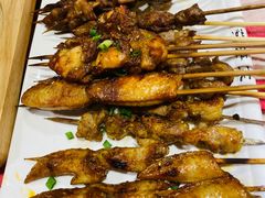 -龚海宝· 烧烤· 羊肉原切挂糊更好吃(庄市店)