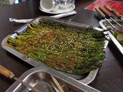 烤韭菜-玫瑰红烤羊排(北新桥三条店)