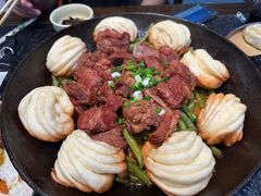 排骨土豆炖豆角-老地方农家菜(昌黎一店)