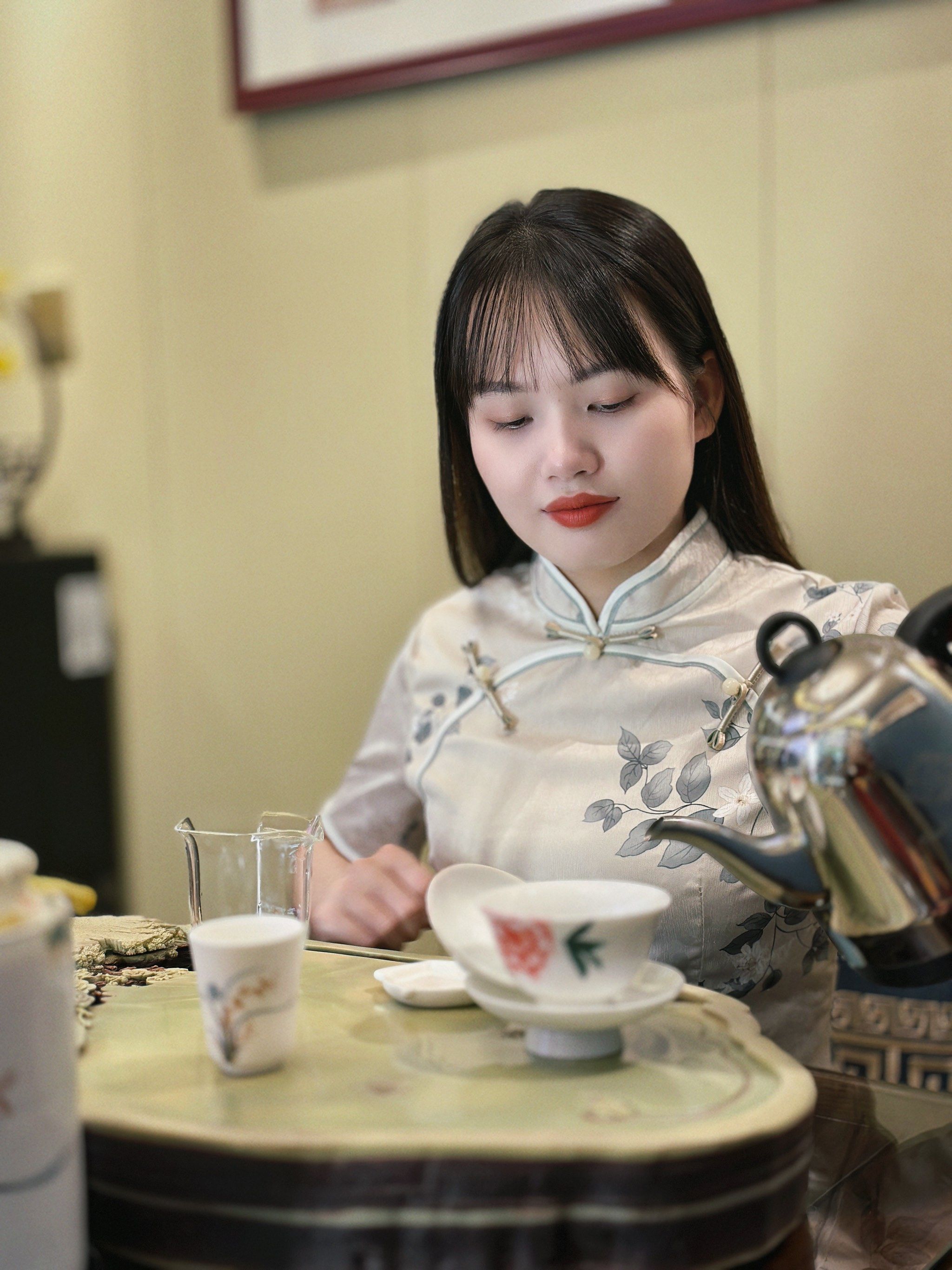 别样的茶艺,心情也美丽.