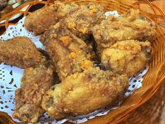 咸蛋黄焗鸡翼-南记食粥坊·宵夜大排档(莲花总店)
