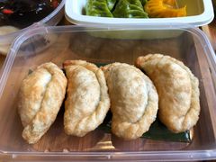 香椿芽鸡蛋盒子-五观堂素食(新华路店)