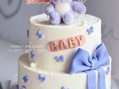 -卡比儿童蛋糕·心意定制·低脂零卡糖动物奶油FancyBALLOON(滨海店)