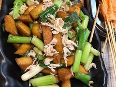 炒饼子-胖姐活羊烧烤家乡菜(刘家桥店)