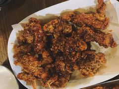 蒜香酱油无骨炸鸡-包装马车·韩国料理·포장마차