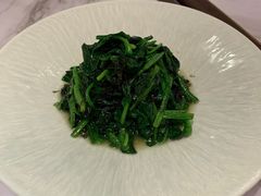 有机菠菜炒紫菜-喜鼎海胆水饺(平安金融中心店)