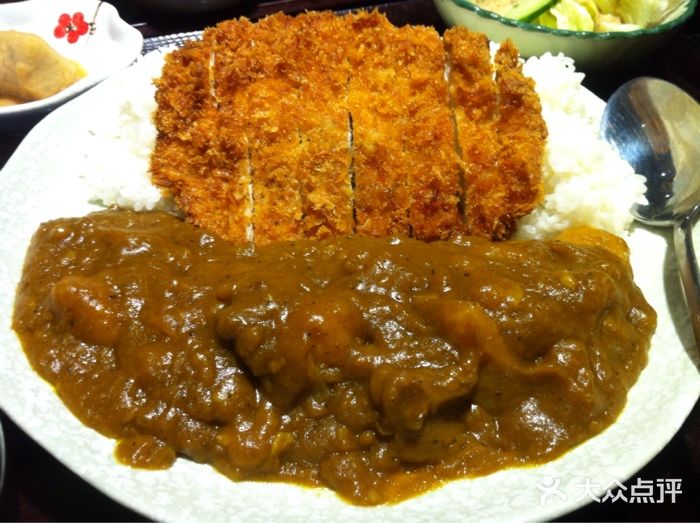 明日叶居酒屋(师惠坊店)炸猪排咖喱饭图片