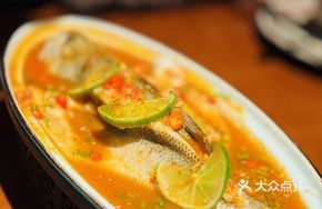 Lemon Fish in Open Oven