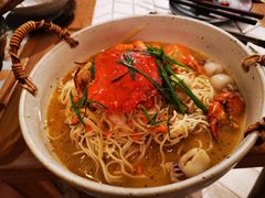 膏蟹拌面-十面欢腾·海鲜面·台式Bistro(长乐路店)