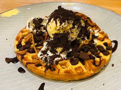 花生酱巧克力华夫饼-Moka Bros 摩卡站(西单大悦城店)