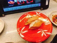 炙烤三文鱼-京樽回転寿司(奥林匹克店)