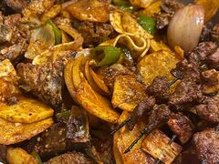 -尕有炕锅烤羊肉