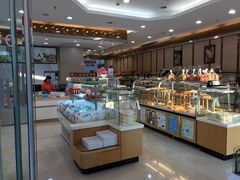 面包甜点陈列柜-长发西饼(临顿路店)
