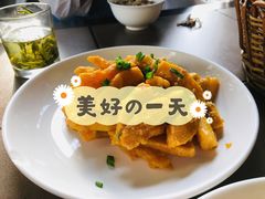 蛋黄南瓜-听风阁农家私房菜茶楼(龙坞店)