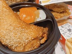 芝麻满满脆皮大鸡腿饭-肯德基(西桥店)
