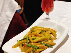 茄子长豆角-小河盐帮·私家菜·烤鸭(三元桥·霄云路店)