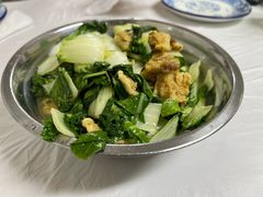 青菜烧油渣-八八餐厅(升州路店)