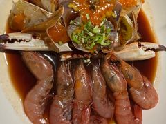 十八斩红膏蟹拼红虾-原製原味(普陀山磐龙店)