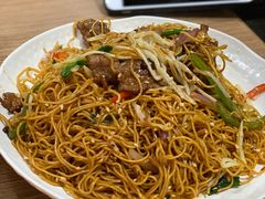 豉椒牛肉炒面-百福麵家(新馬路店)