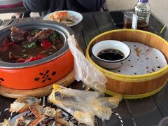 -七的湖·晚芳亭·阳澄湖农家菜·大闸蟹(莲花岛店)