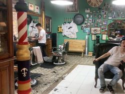 -小戈男士复古理发馆barber shop