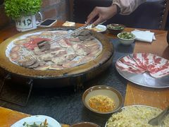 -老姐石板烧烤+铜炭火锅(总店)