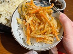 杂锦蔬菜饼盖饭-纹兵卫手打荞麦面日料(虹桥本店)