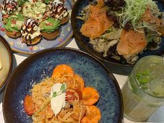 芝士蘑菇鲜虾意大利面-BE BRIGHT KITCHEN(正佳广场店)