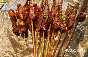 Grilled Pork Fat Skewers