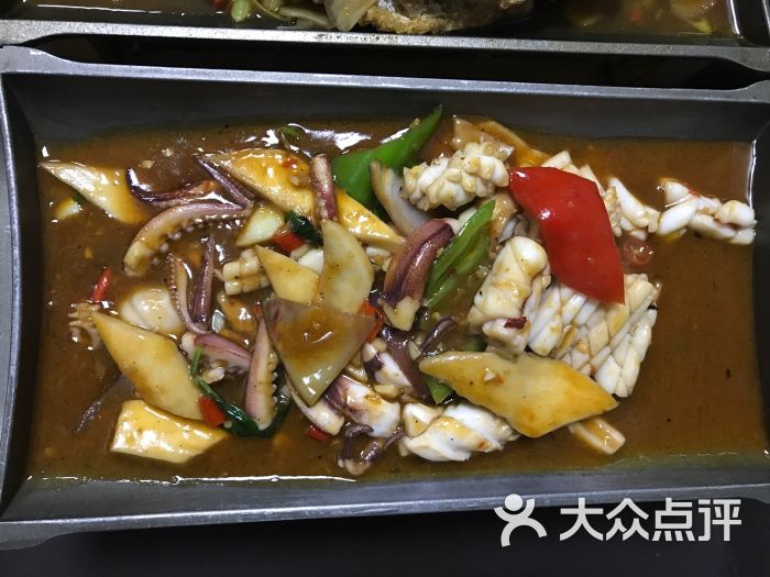 听荷雨泰式音乐餐吧(五棵松华熙店)铁板桑巴酱炒鱿鱼图片 - 第6张