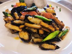 XO酱煎焗羊肚菌-欧记·龙城港(欣都店)