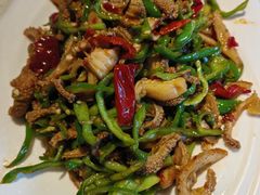 螺丝椒炒羊肚丝-刀郎牛肉面新疆餐厅·烧烤(清真通州珠江国际城店)
