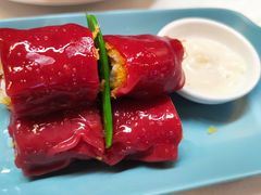 鲜虾红米肠粉-屋顶花园餐厅(步行街老地王大厦店)